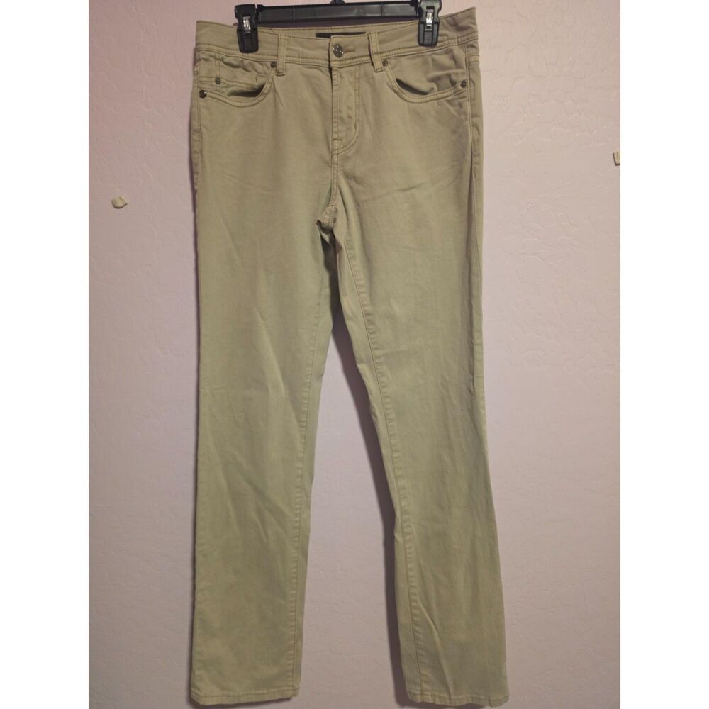 Liverpool Men's Khaki Tan Jeans Classic 5 Pocket Straight Leg Pants Size 30 x 34